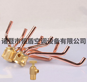 集水頭四進四出空調配件 黃銅集水頭